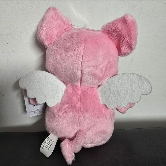 Hallmark Easter Valentine's 8" Plush Flying Pig Stuffed Animal  Exclusive, New - Picture 5 of 5